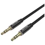 Vention Cable Estéreo Jack 3.5 mm Macho a Jack 3.5 mm Macho 1.5 m Negro